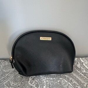 Joan & David Sleek Black Pouch